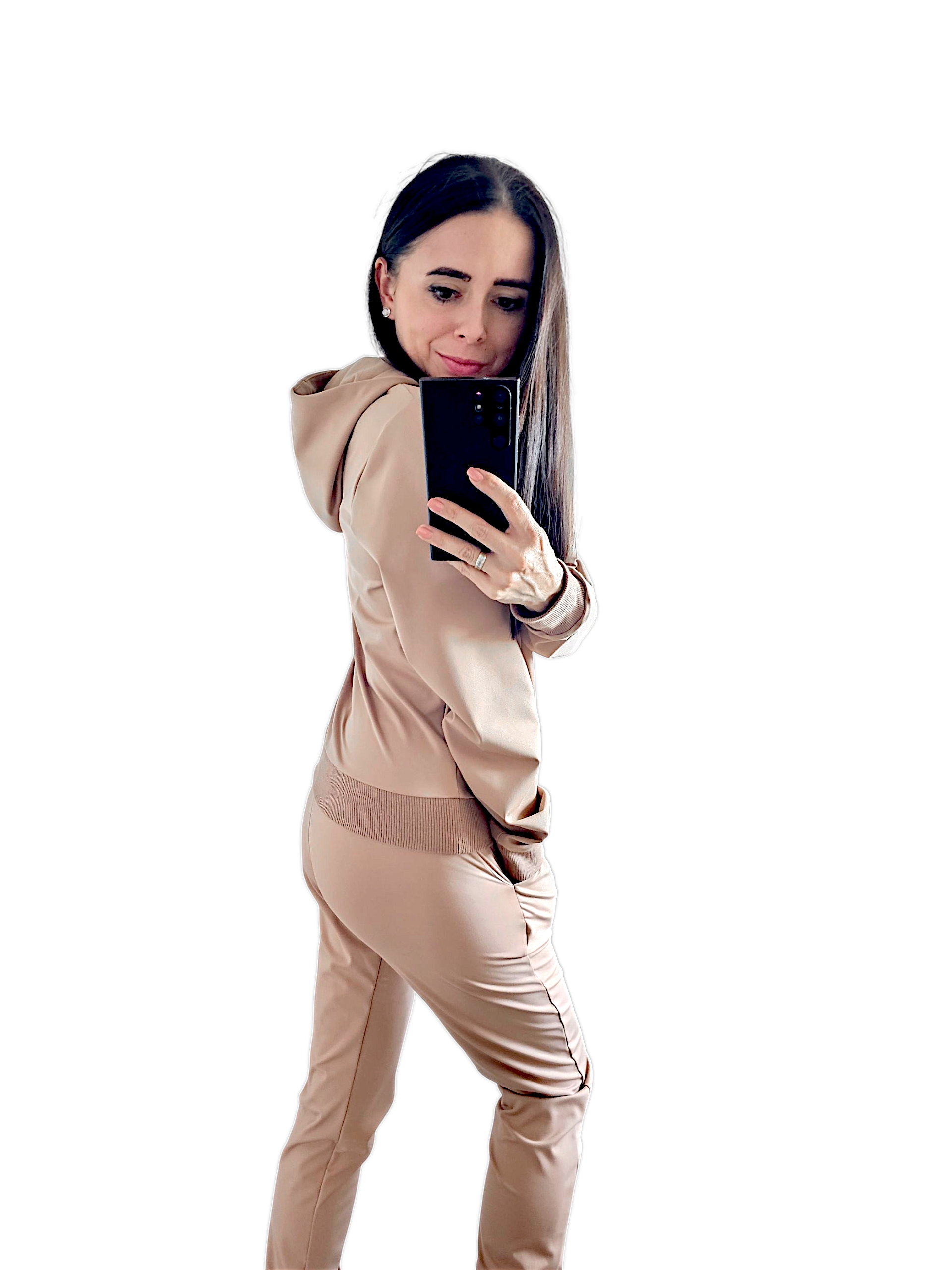 Bluza kangurek karmelova - obrazek 3